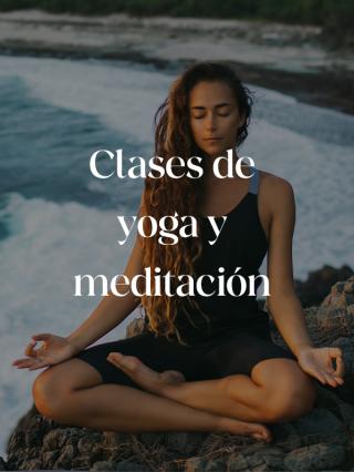Clases de yoga y meditación